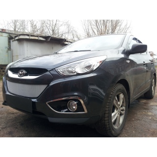 Решетка радиатора хромированная HYUNDAI ix35 с 2010 года