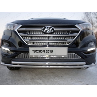 Решетка радиатора нижняя (лист) HYUNDAI Tucson с 2015 года