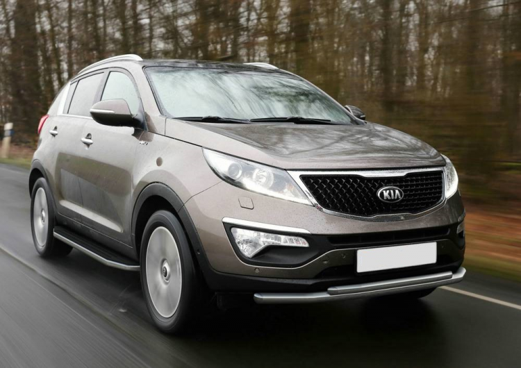 Пороги kia sportage 2