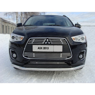 Решетка радиатора нижняя d12 мм MITSUBISHI ASX (Митсубиши ASX) с 2013 года