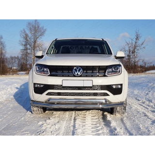 Решетка радиатора верхняя (лист) VOLKSWAGEN Amarok (Фольксваген Амарок) с 2016 года