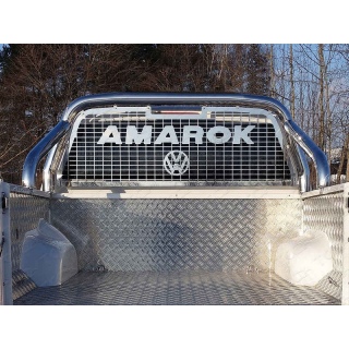 Защита кузова и заднего стекла d76 мм (на кузов) VOLKSWAGEN Amarok (Фольксваген Амарок) 2016 года