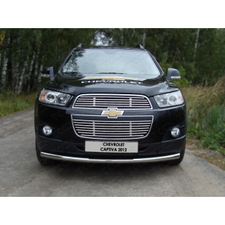 Решетка радиатора верхняя 12 мм CHEVROLET Captiva