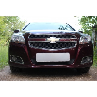 Защитная сетка на решетку радиатора черная CHEVROLET Malibu VIII