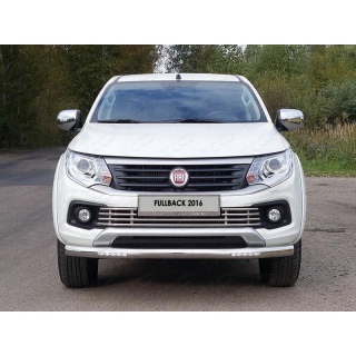 Решетка радиатора нижняя d16 мм FIAT Fullback