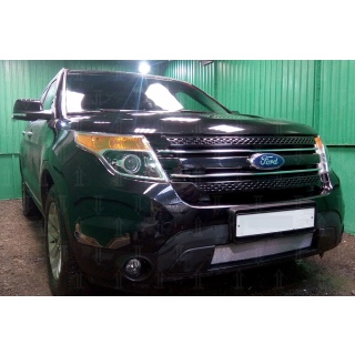 Защита радиатора хромированная FORD Explorer с 2010 года