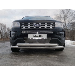 Решетка радиатора верхняя (лист) FORD Explorer с 2016 года