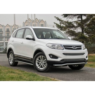 Решетка радиатора d10 (2 части) Chery Tiggo 5