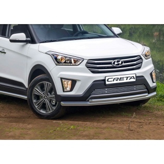 Решетка бампера d10 мм (2 части) HYUNDAI Creta