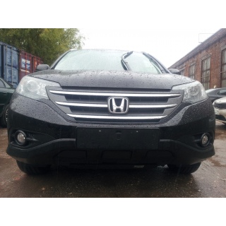 Решетка радиатора черная HONDA CR-V 2.4 с 2012 года