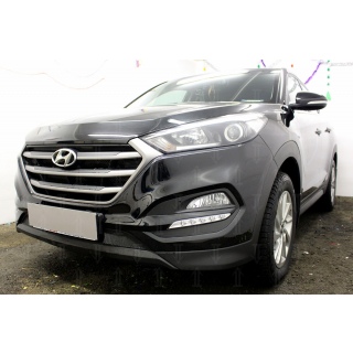 Решетка радиатора черная нижняя HYUNDAI Tucson с 2015 года