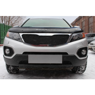 Решетка радиатора черная (низ) KIA Sorento (КИА Соренто) с 2009 по 2012 год выпуска