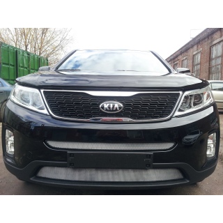 Решетка радиатора хромированная (низ) KIA Sorento (КИА Соренто) с 2012 года выпуска