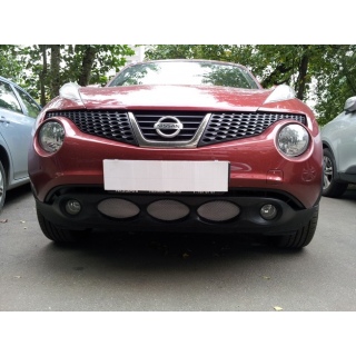 Решетка радиатора хромированная NISSAN Juke (Ниссан Жук) с 2010 года выпуска