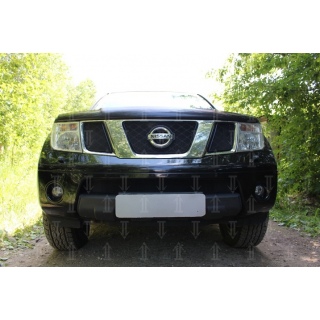 Решетка радиатора черная (верх-3 части) NISSAN Pathfinder III 2004-2010 Navara III (D40) 2005-2010 