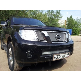 Решетка радиатора хромированная (низ) Nissan Pathfinder (NAVARA) 2011-2012 Nissan Pathfinder (NAVARA) 2012-2014