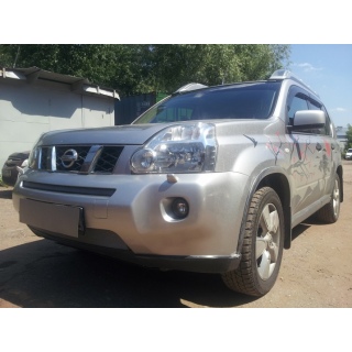 Решетка радиатора хромированная (низ) NISSAN X-Trail (Ниссан Х-Трейл) с 2007 года выпуска