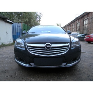 Решетка радиатора хромированная (низ) Opel Insignia (Опель Инсигния) с 2014 года выпуска