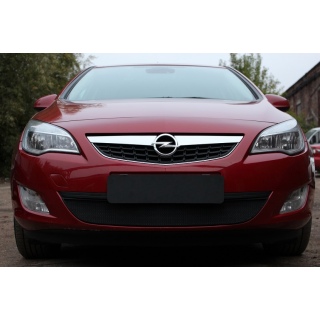 Решетка радиатора черная (низ) OPEL Astra (Опель Астра) с 2010 года выпуска 