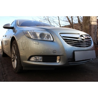 Решетка радиатора хромированная (низ) Opel Insignia (Опель Инсигния) с 2009 года выпуска