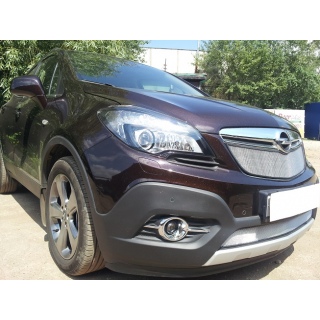 Решетка радиатора хромированная (низ) Opel Mokka (Опель Мокка) с 2012 года выпуска