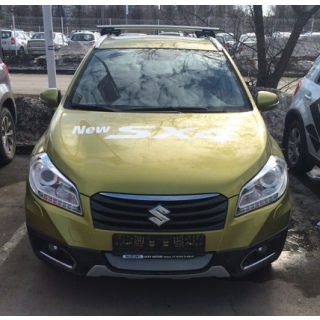 Решетка радиатора хромированная (низ) Suzuki SX4 (Сузуки СХ4) с 2013 года выпуска