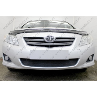 Решетка радиатора черная TOYOTA Corolla (Тойота Королла) с 2006 по 2010 год выпуска 