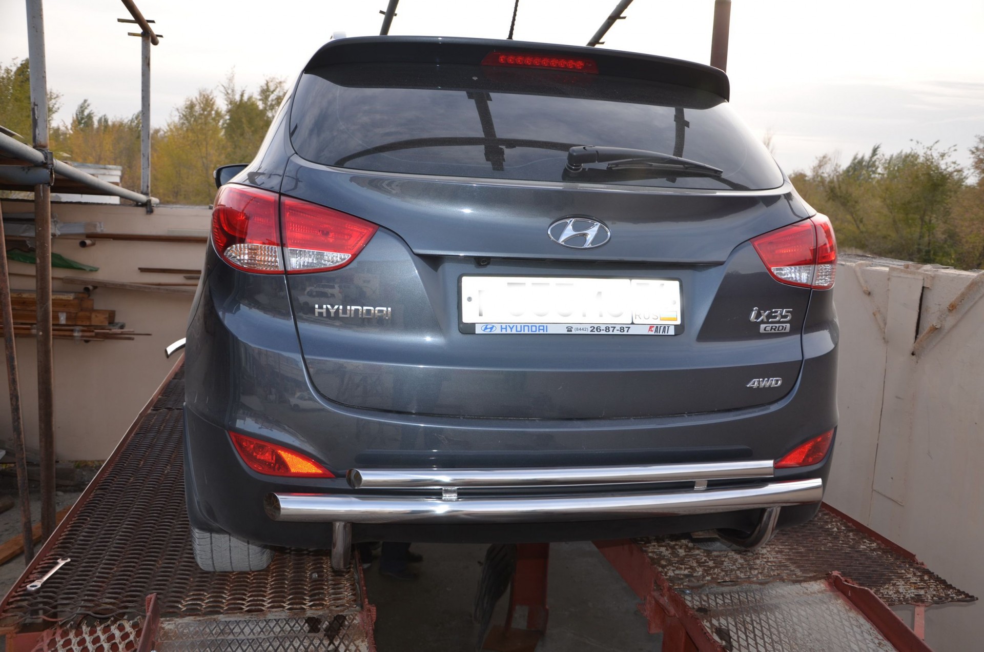 Hyundai ix35 передний бампер