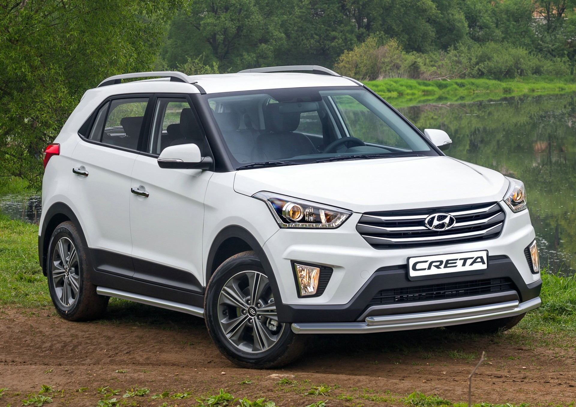 Задний бампер hyundai creta