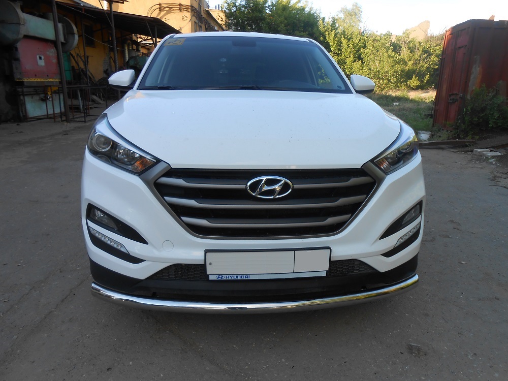 Hyundai Tucson 2016 без бампера