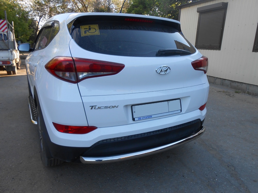 Hyundai Tucson 2016 без бампера