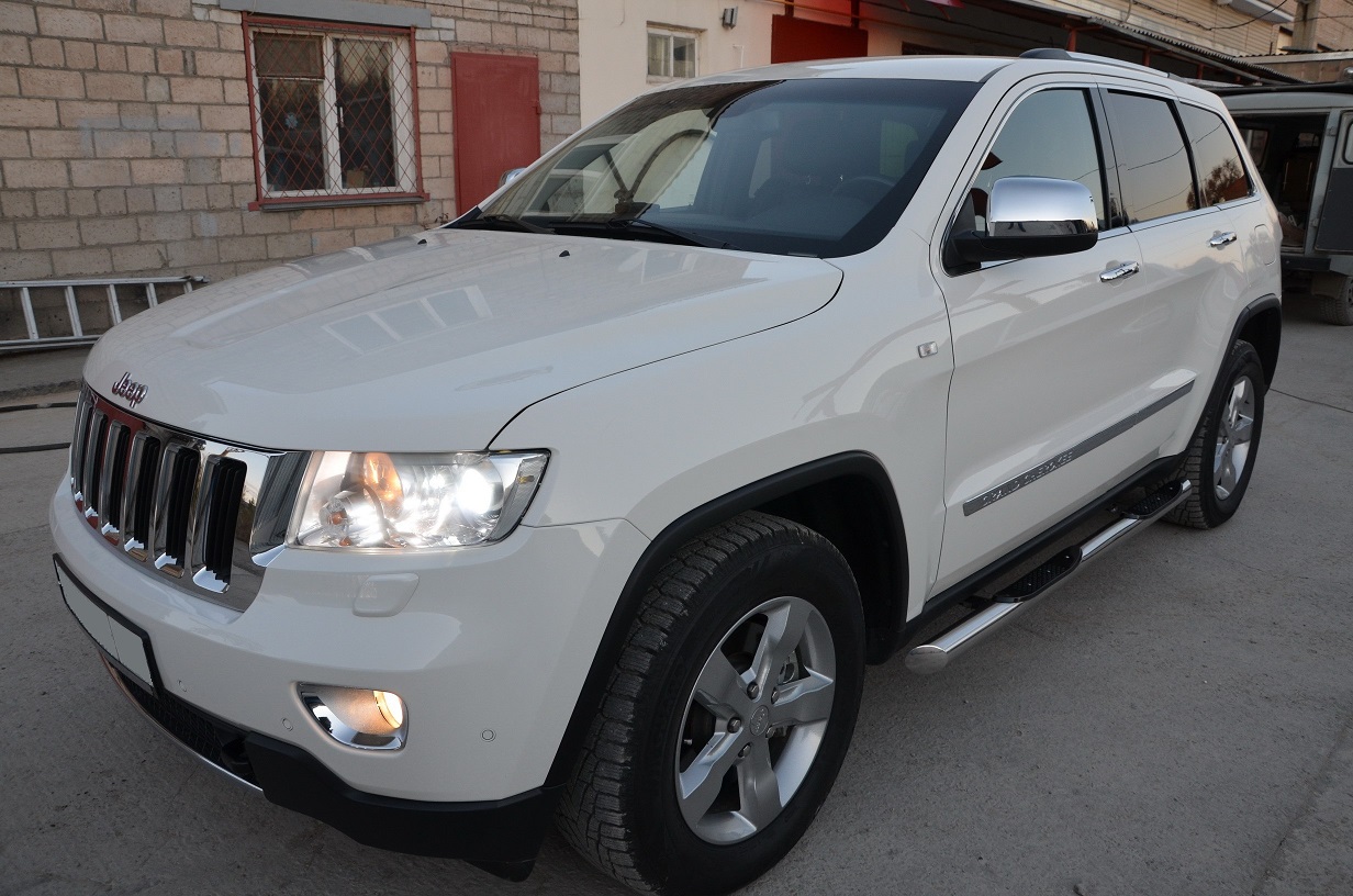 Пороги JEEP Grand Cherokee (Джип Гранд Чероки) с 2013 г.