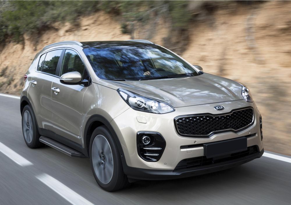 Пороги kia sportage 2