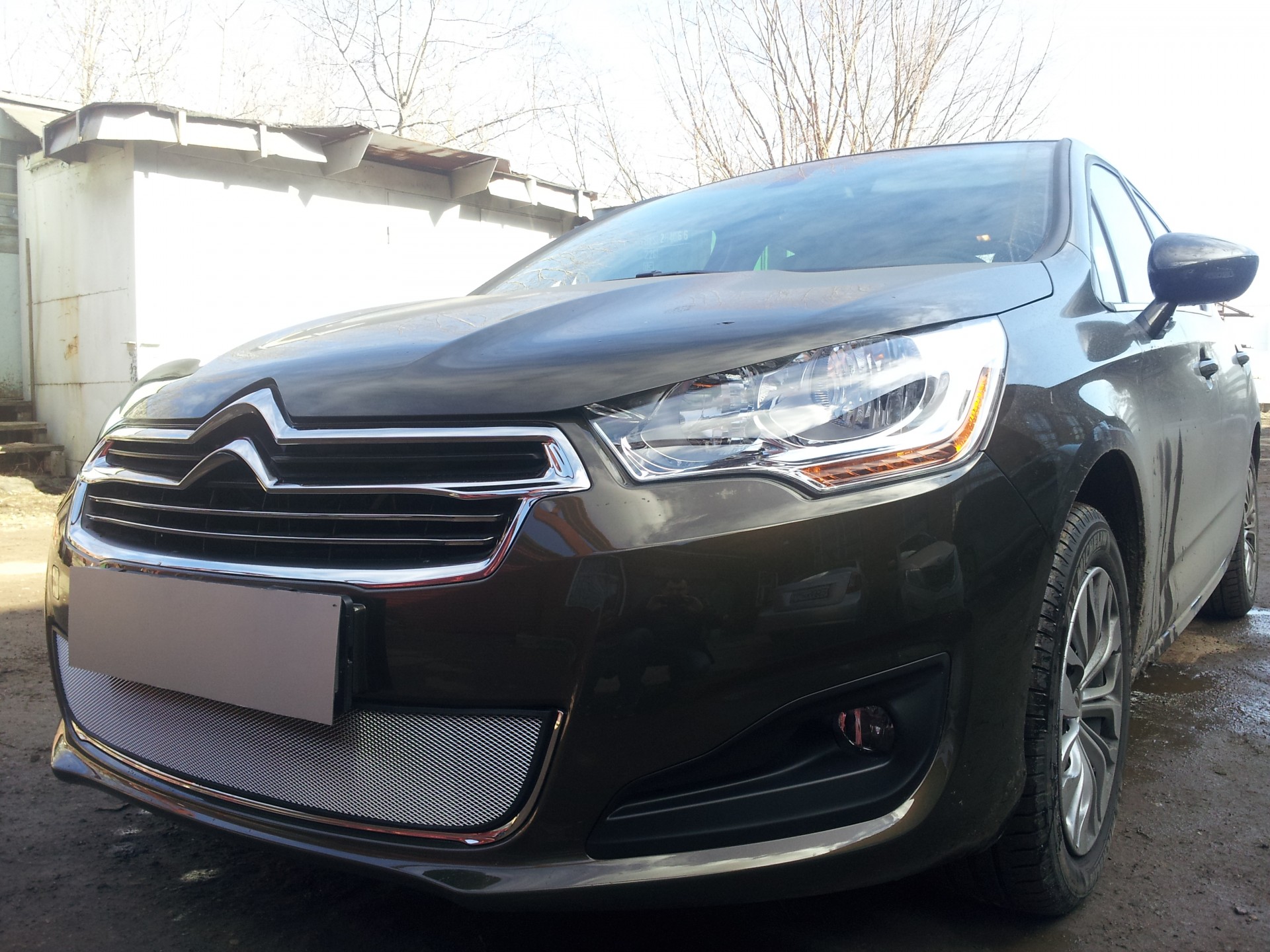 Решетка радиатора хромированная CITROEN C4 sedan с 2013 года - 2310 руб.